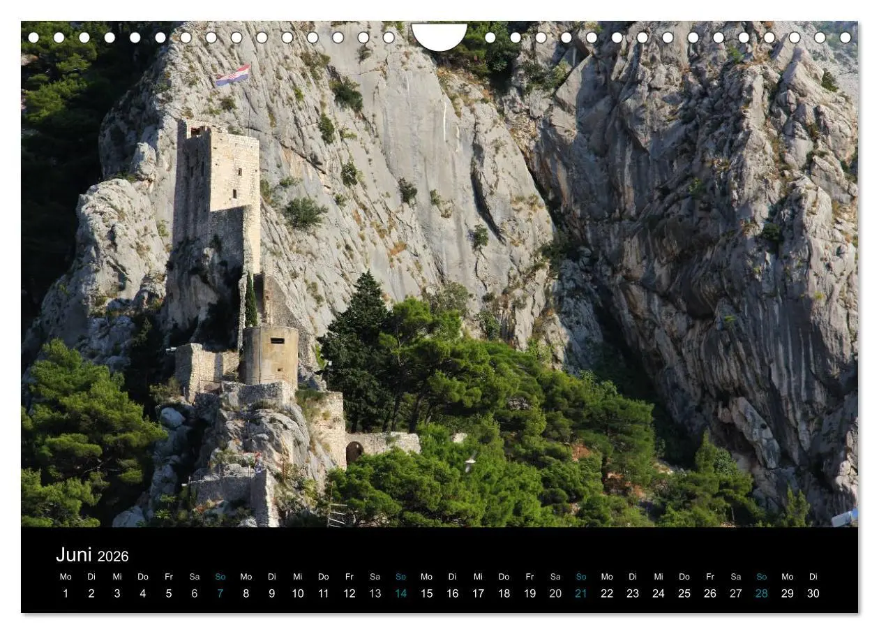 Bild: 9783516174243 | Kroatien (Wandkalender 2026 DIN A4 quer), CALVENDO Monatskalender