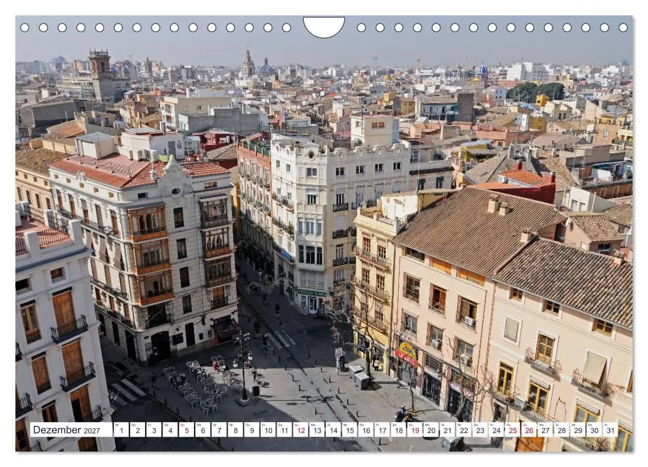 Bild: 9783594224243 | Valencia (Wandkalender 2027 DIN A4 quer), CALVENDO Monatskalender