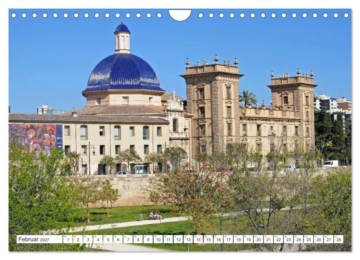 Bild: 9783594224243 | Valencia (Wandkalender 2027 DIN A4 quer), CALVENDO Monatskalender