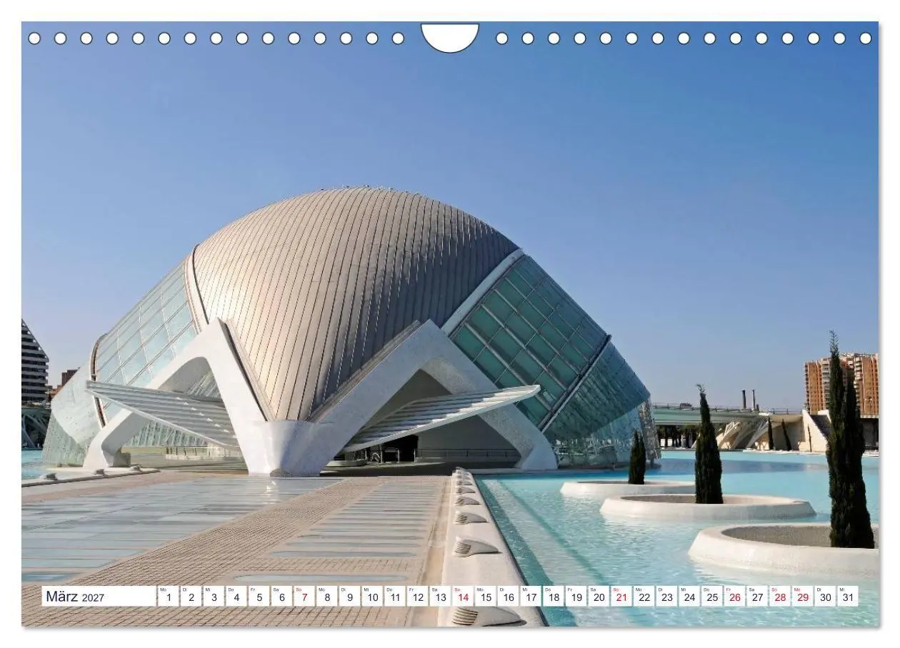 Bild: 9783594224243 | Valencia (Wandkalender 2027 DIN A4 quer), CALVENDO Monatskalender