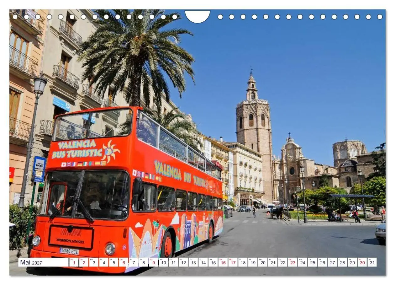Bild: 9783594224243 | Valencia (Wandkalender 2027 DIN A4 quer), CALVENDO Monatskalender
