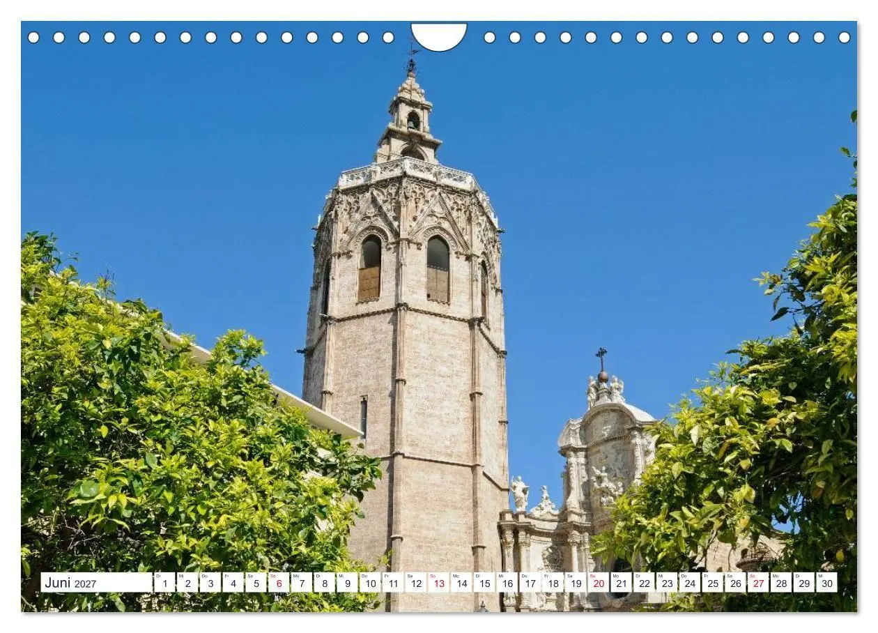 Bild: 9783594224243 | Valencia (Wandkalender 2027 DIN A4 quer), CALVENDO Monatskalender