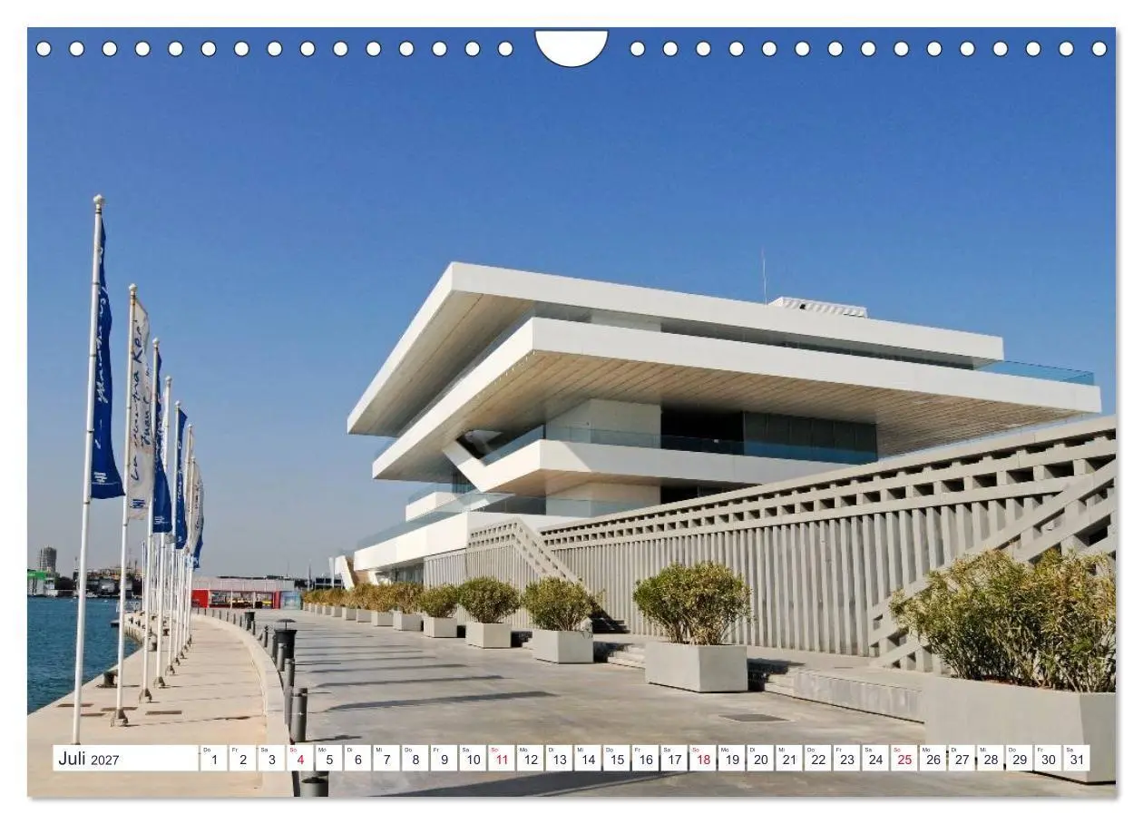 Bild: 9783594224243 | Valencia (Wandkalender 2027 DIN A4 quer), CALVENDO Monatskalender