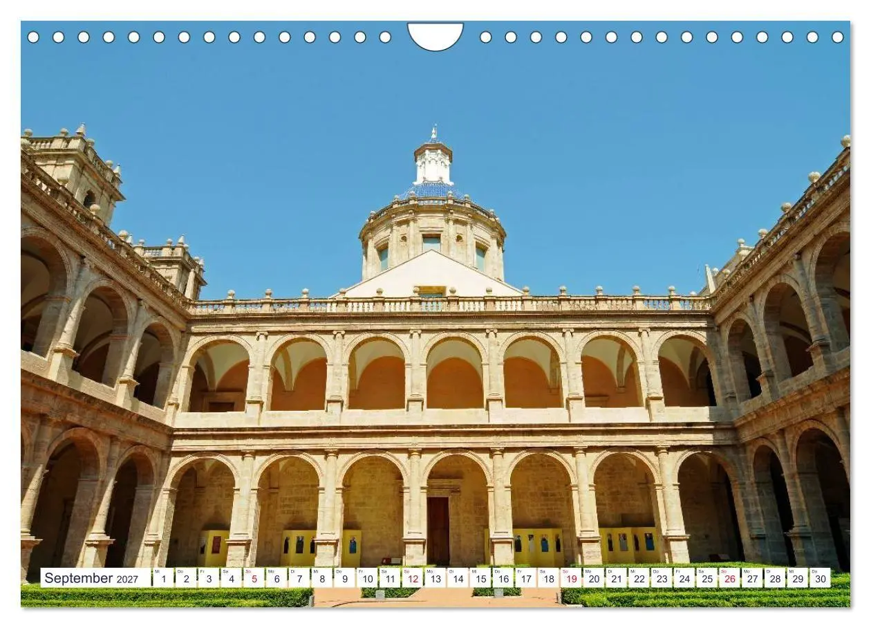 Bild: 9783594224243 | Valencia (Wandkalender 2027 DIN A4 quer), CALVENDO Monatskalender