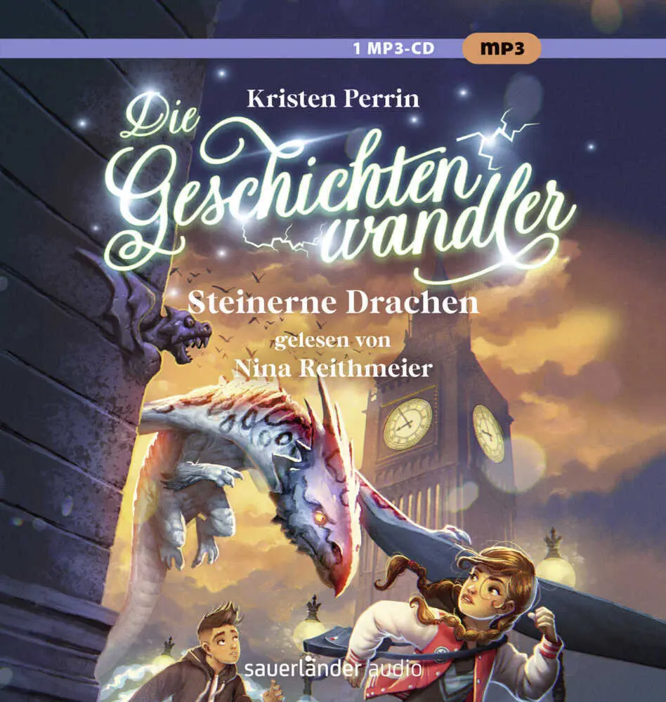 Cover: 9783839844243 | Die Geschichtenwandler - Steinerne Drachen,1 Audio-CD, 1 MP3 | Perrin