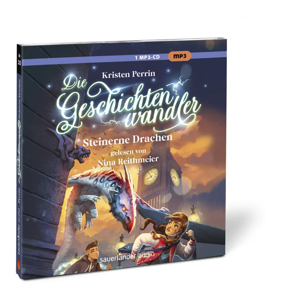 Bild: 9783839844243 | Die Geschichtenwandler - Steinerne Drachen,1 Audio-CD, 1 MP3 | Perrin