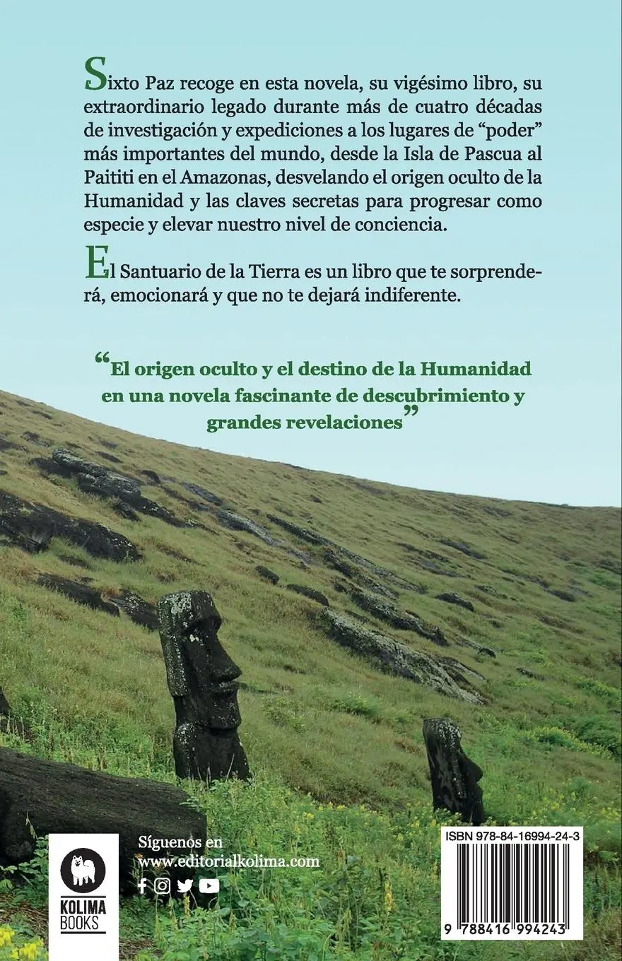 Rückseite: 9788416994243 | El santuario de la Tierra | Sixto Paz Wells | Taschenbuch | Spanisch