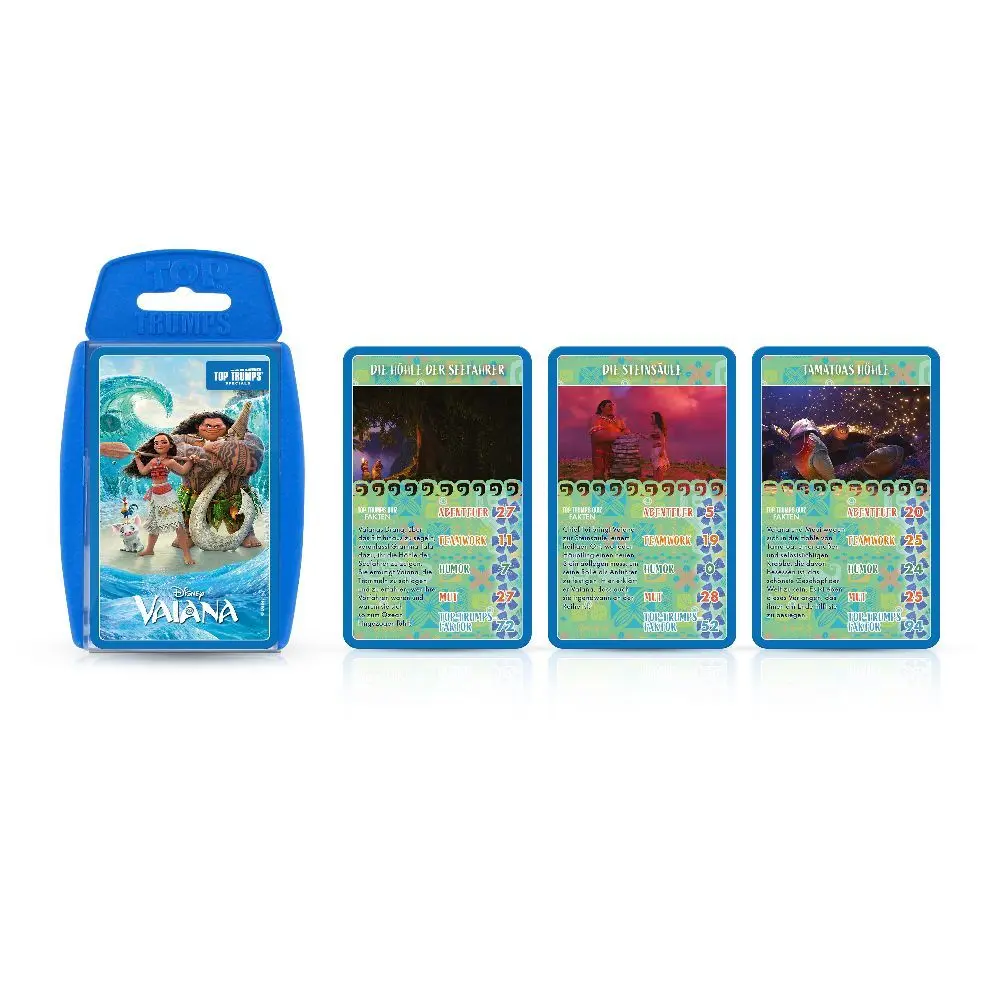 Cover: 4035576064343 | Top Trumps Vaiana | Spiel | Deutsch | 2024 | Winning Moves