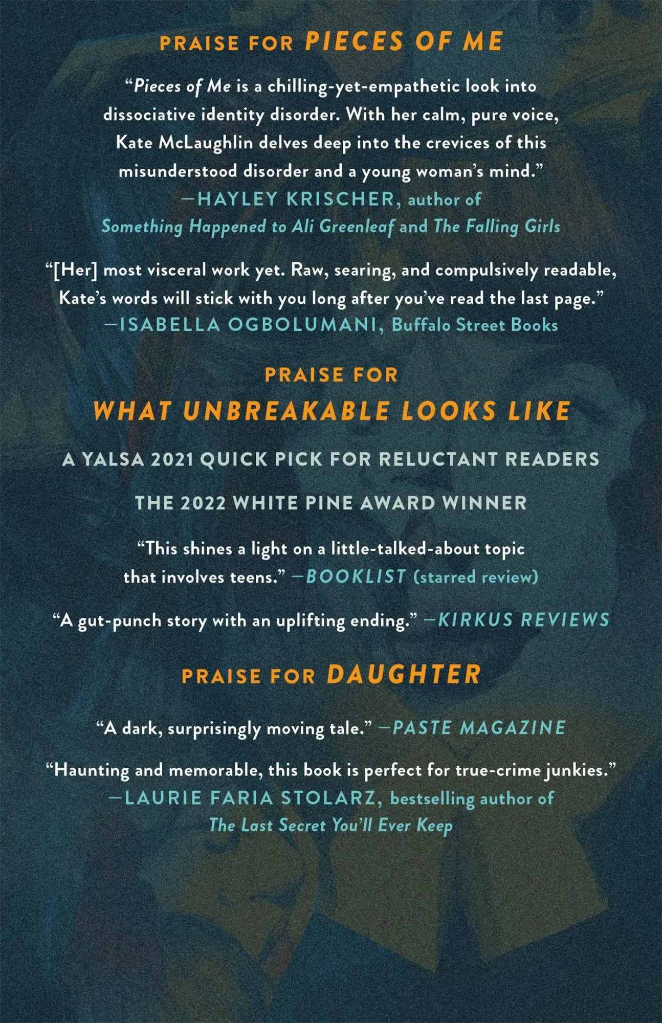 Rückseite: 9781250264343 | Pieces of Me | Kate Mclaughlin | Buch | Englisch | 2023