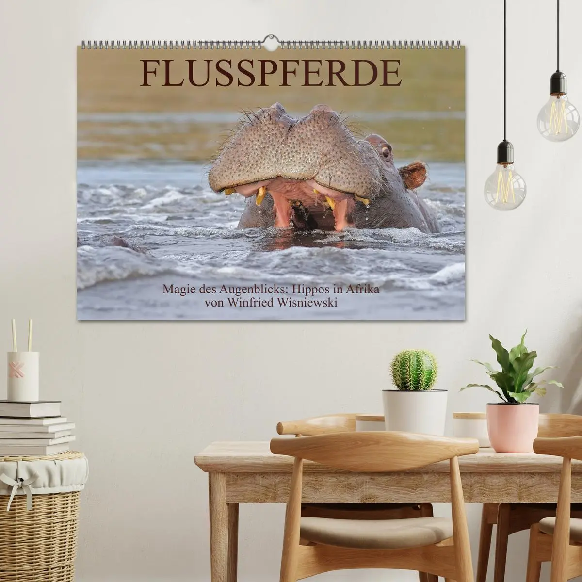 Bild: 9783516164343 | Flusspferde Magie des Augenblicks - Hippos in Afrika (Wandkalender...