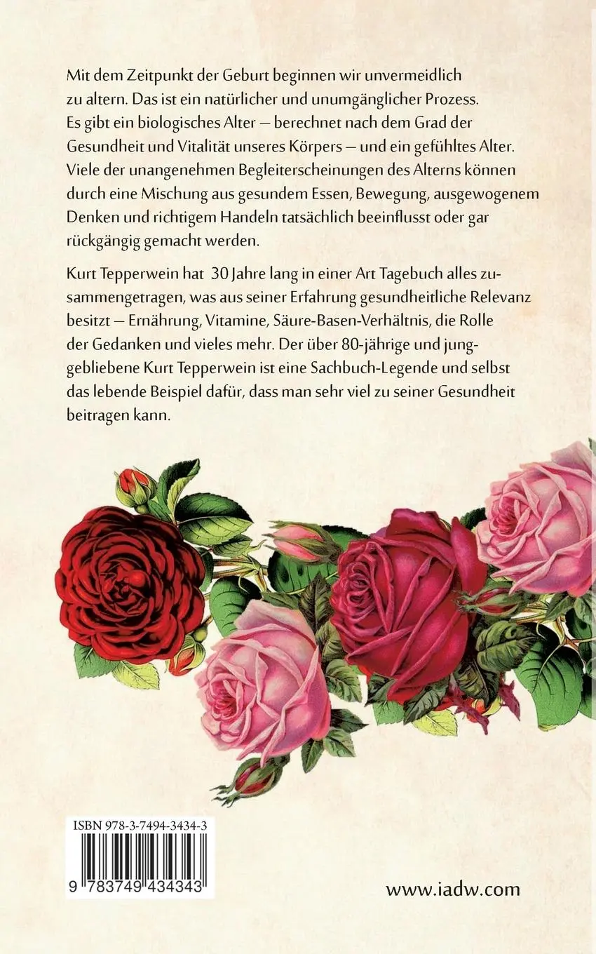 Rückseite: 9783749434343 | Mein persönliches Verjüngungsbuch | Kurt Tepperwein | Taschenbuch