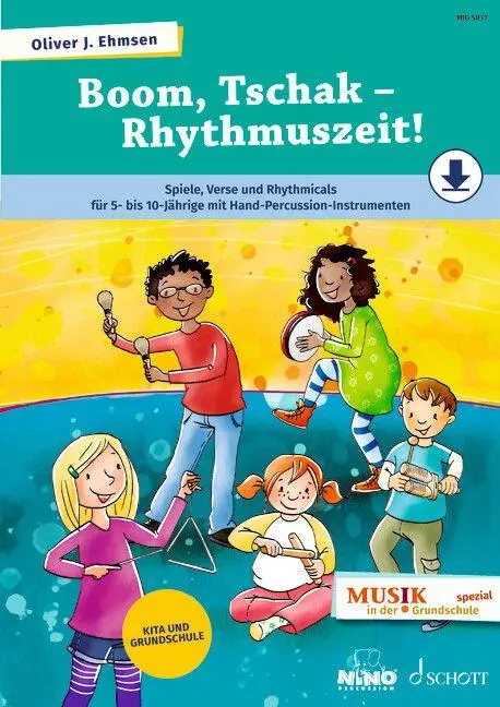 Cover: 9783795734343 | Boom, Tschak - Rhythmuszeit! | Oliver J. Ehmsen | Broschüre | 64 S.