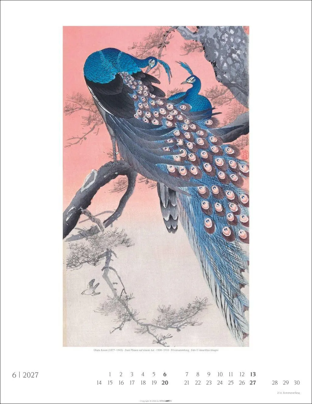 Bild: 9783839904343 | Japan Art Kalender 2027 - Die Kunst des Farbholzsschnitts | Kalender
