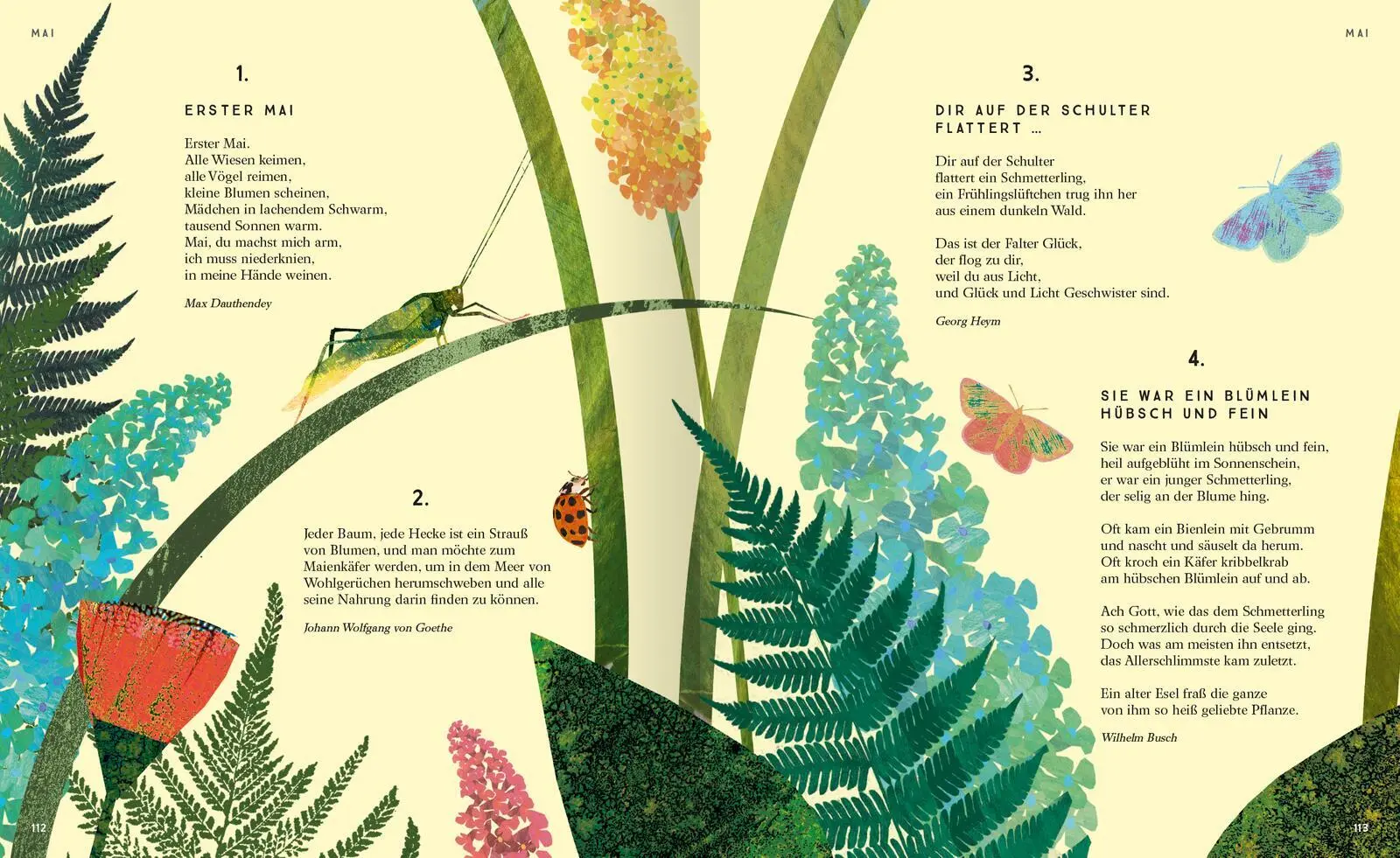 Bild: 9783845844343 | Das große Buch der Tiergedichte und Lieder | Britta Teckentrup | Buch