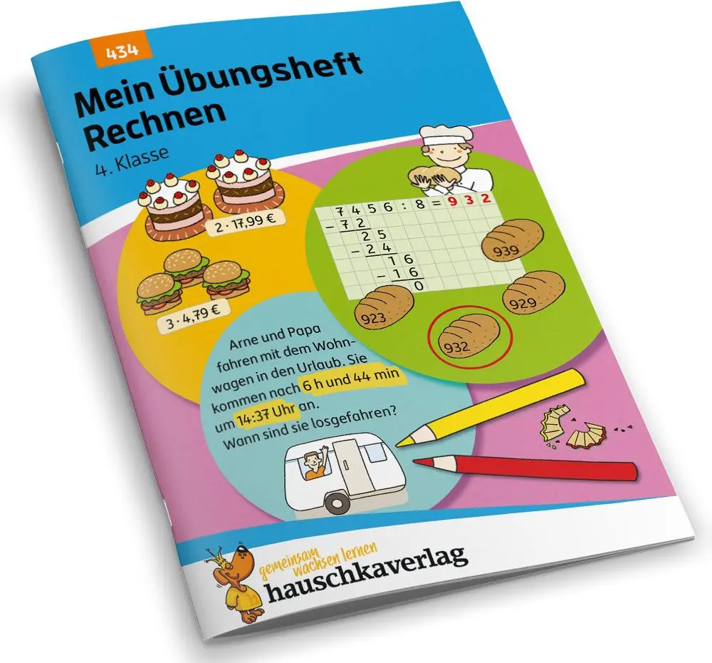 Bild: 9783881004343 | Mein Übungsheft Rechnen 4. Klasse | Diana Depireux | Broschüre | 64 S.