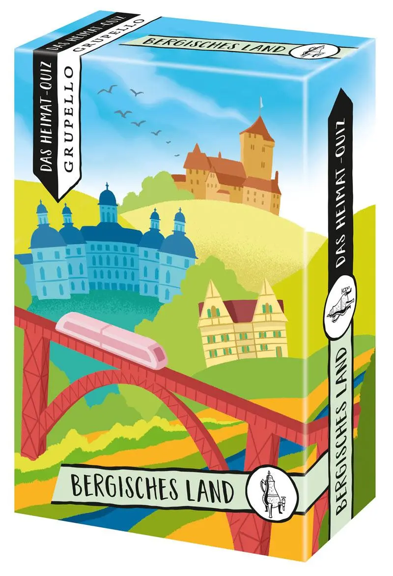 Cover: 9783899784343 | Bergisches Land. Das Heimat-Quiz | 100 Fragen, 100-mal Heimatliebe