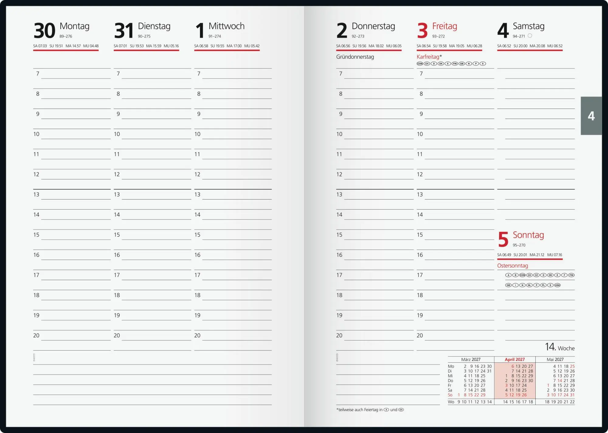 Bild: 4003273794443 | rido/idé 7021034807 Buchkalender Mod. futura 2 2027 "Carbon" A5,...