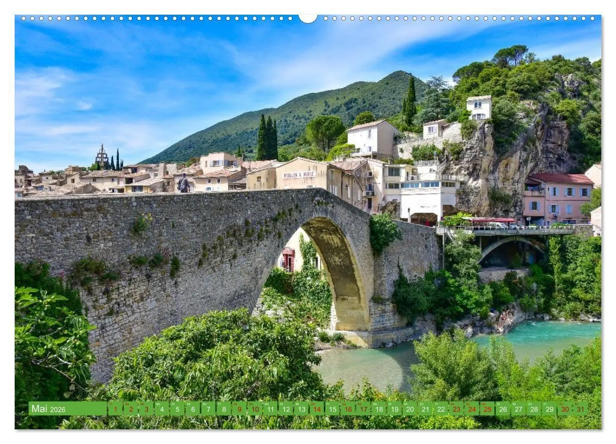 Bild: 9783457514443 | Dörfer in der Provence (Wandkalender 2026 DIN A2 quer), CALVENDO...