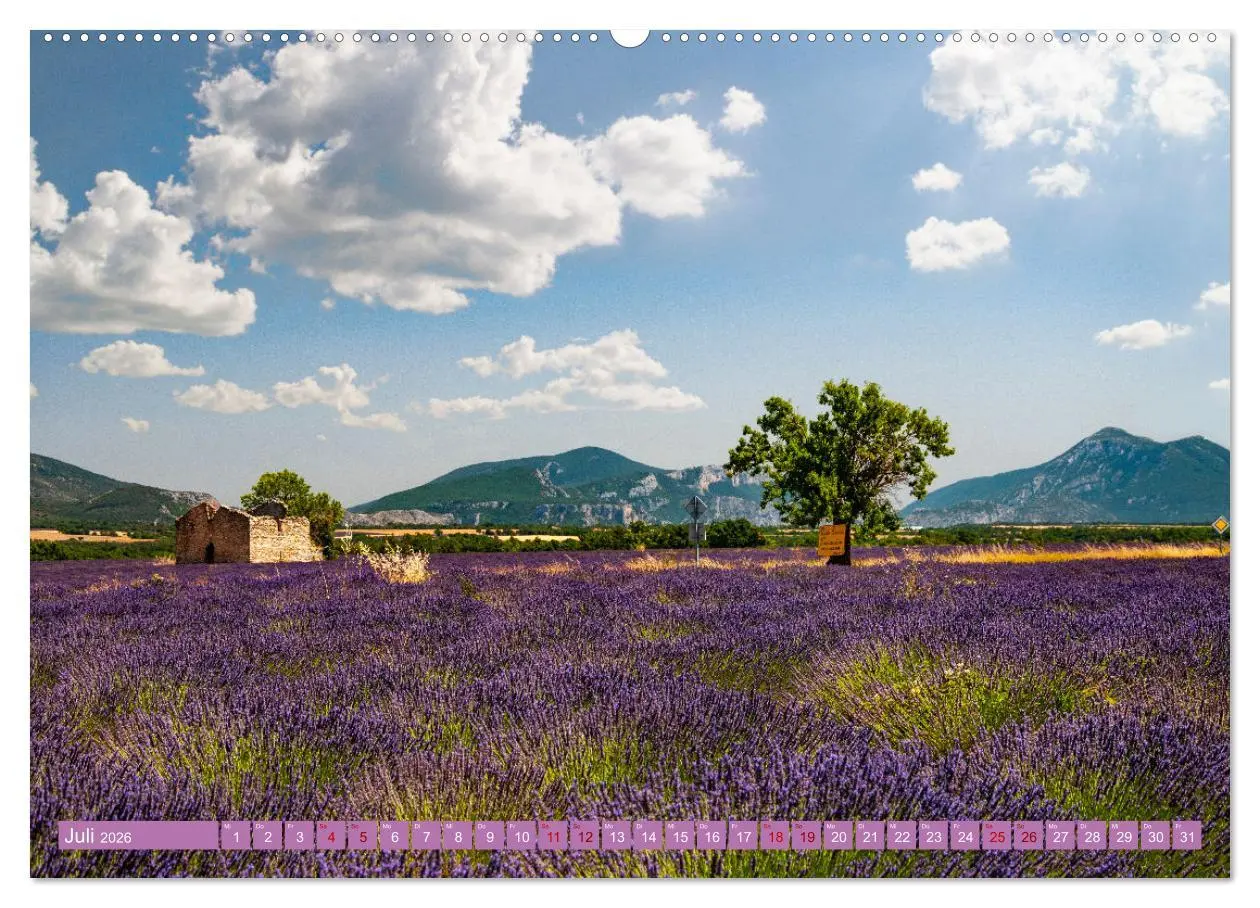 Bild: 9783457514443 | Dörfer in der Provence (Wandkalender 2026 DIN A2 quer), CALVENDO...