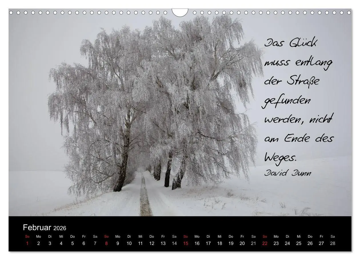 Bild: 9783516154443 | Poetische Wege (Wandkalender 2026 DIN A3 quer), CALVENDO...