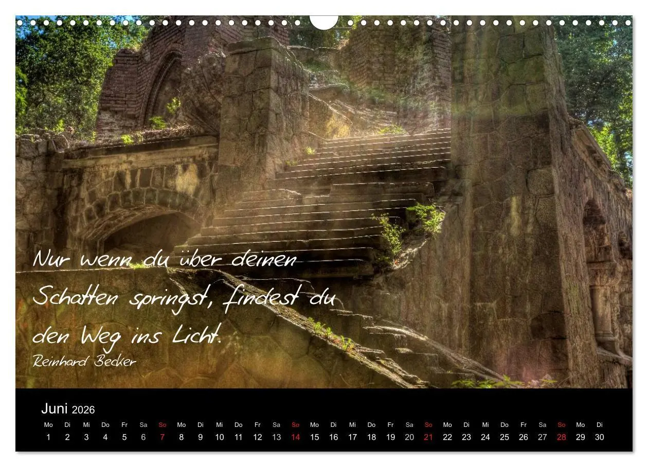 Bild: 9783516154443 | Poetische Wege (Wandkalender 2026 DIN A3 quer), CALVENDO...