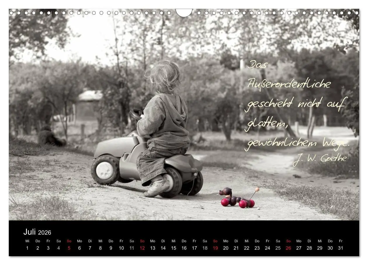 Bild: 9783516154443 | Poetische Wege (Wandkalender 2026 DIN A3 quer), CALVENDO...