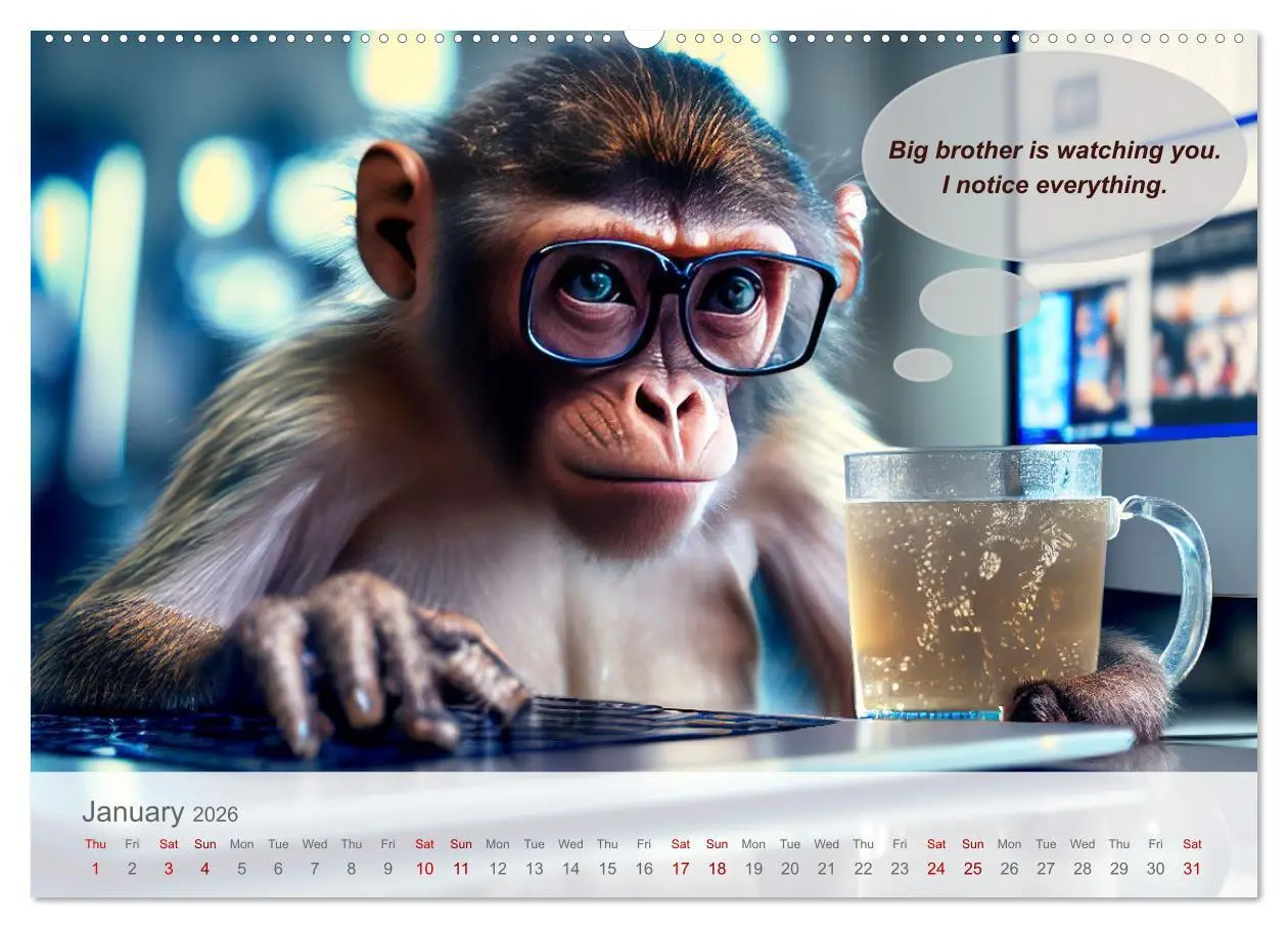 Bild: 9783516534443 | You really think you are an IT expert (Wall Calendar 2026 DIN A2...