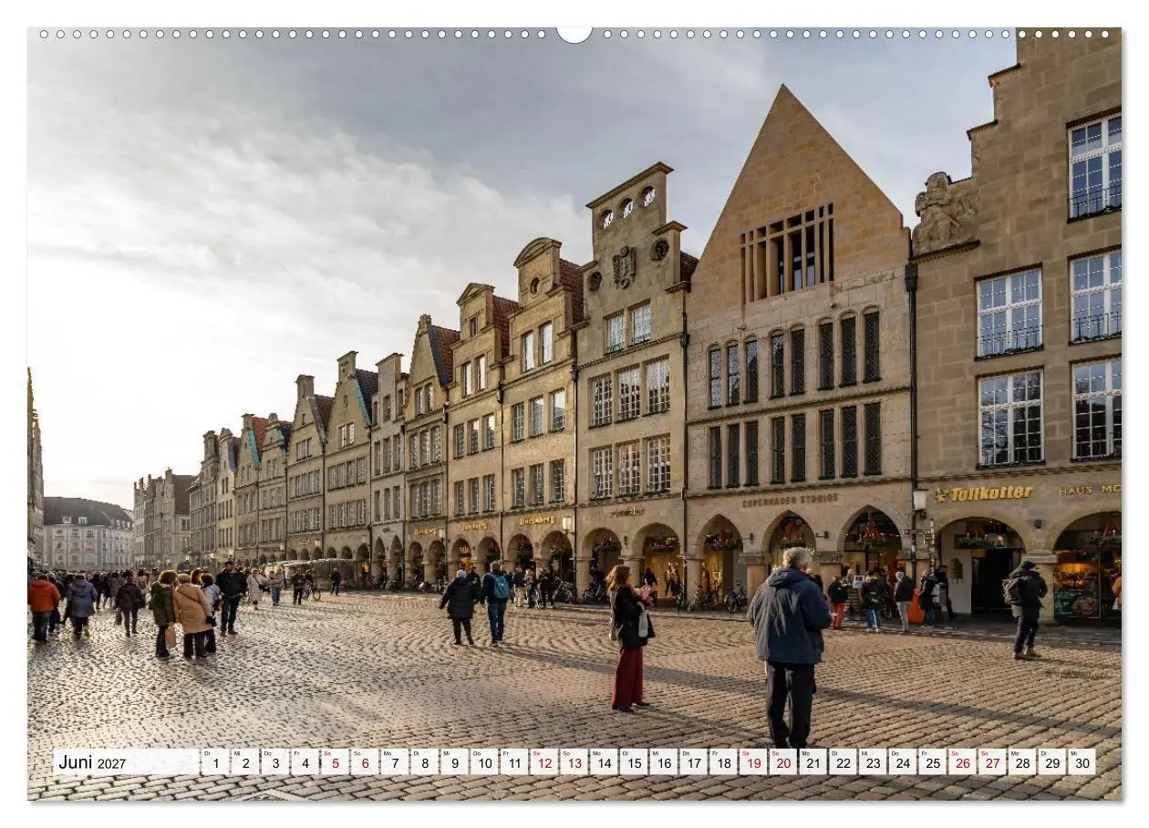 Bild: 9783516774443 | Lebenswertes Münster (Wandkalender 2027 DIN A2 quer), CALVENDO...