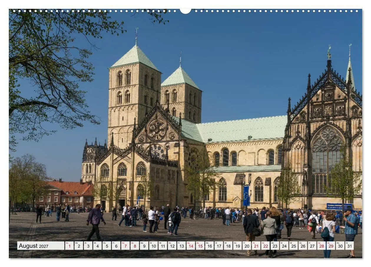 Bild: 9783516774443 | Lebenswertes Münster (Wandkalender 2027 DIN A2 quer), CALVENDO...