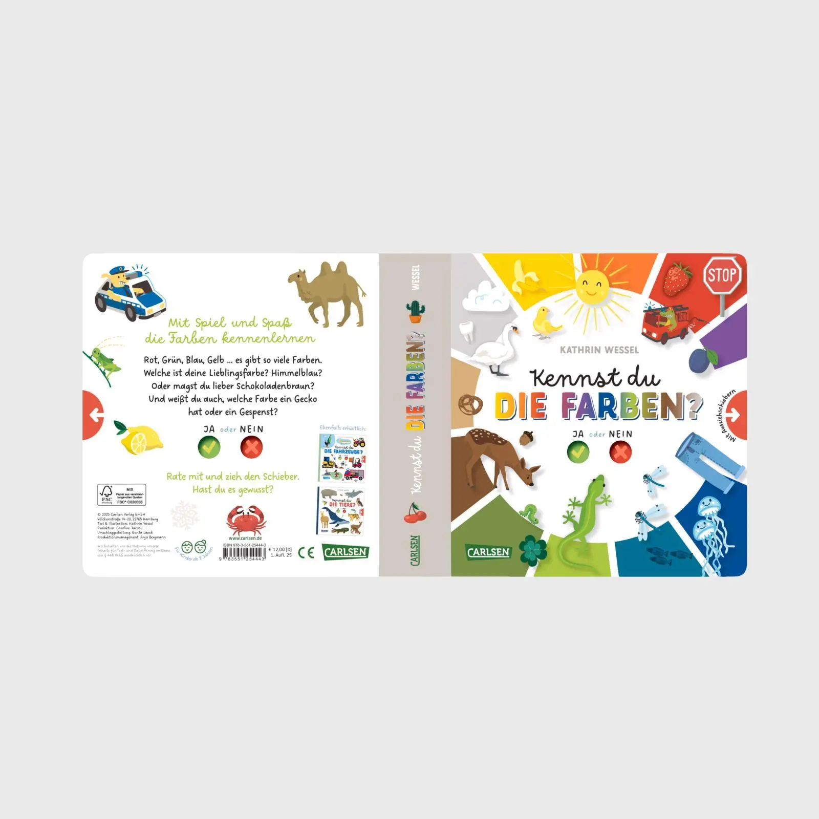 Bild: 9783551254443 | Kennst du die Farben? | Kathrin Wessel | Buch | 14 S. | Deutsch | 2025