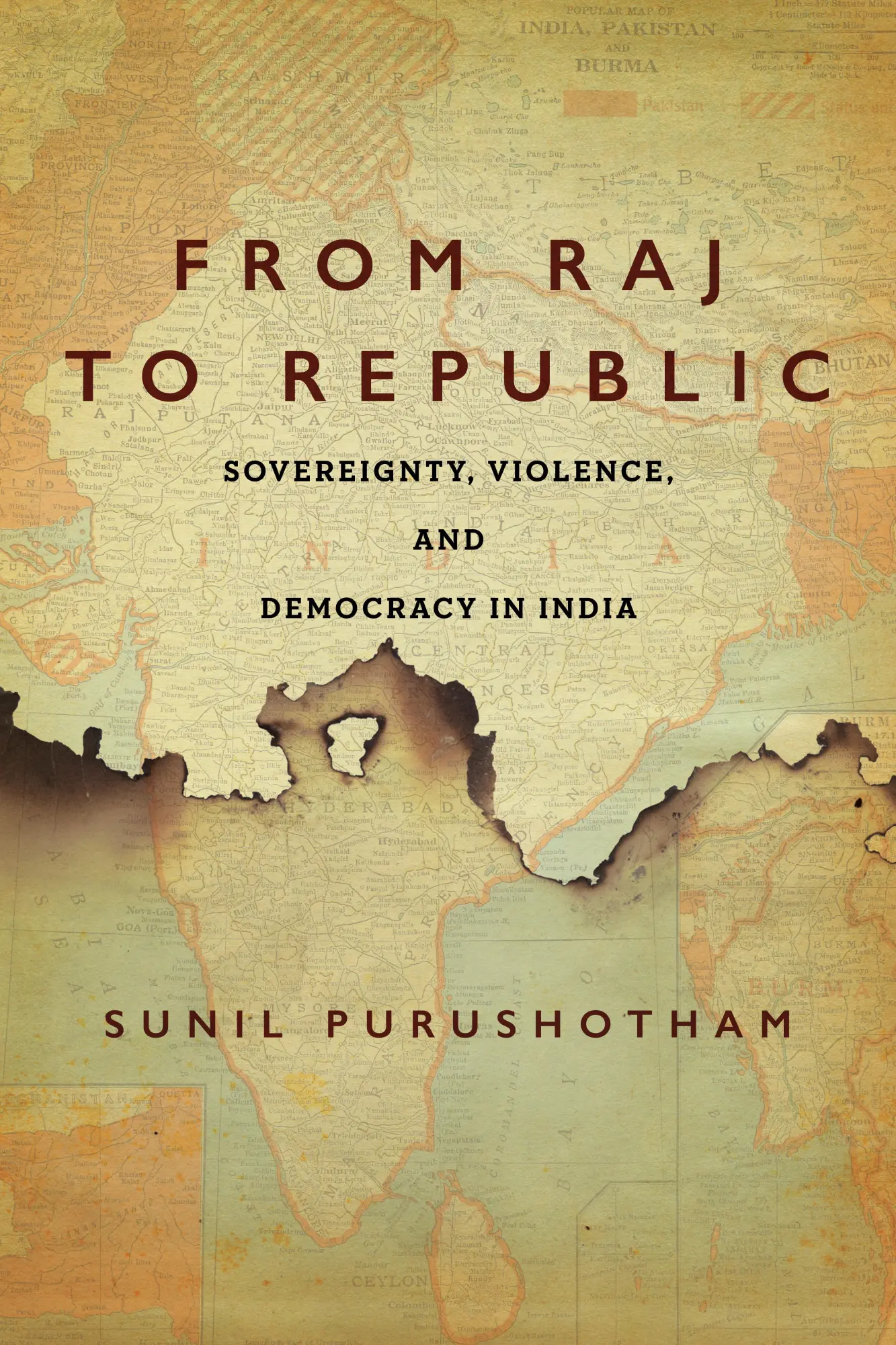Cover: 9781503614543 | From Raj to Republic | Sovereignty, Violence, and Democracy in India
