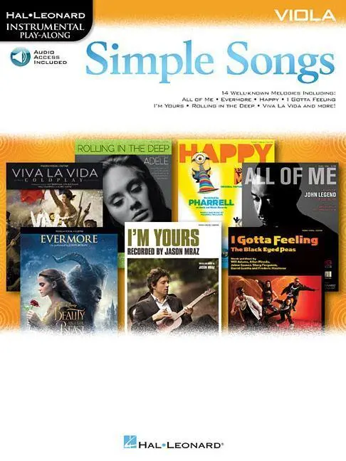 Cover: 9781540004543 | Simple Songs: Viola [With Access Code] | Hal Leonard Corp | Buch
