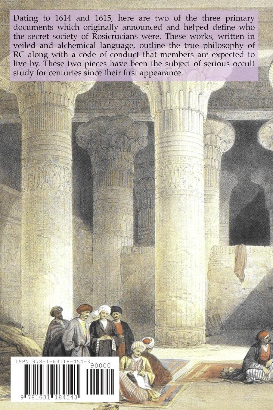 Rückseite: 9781631184543 | The Rosicrucian Fama Fraternitatis and Confessio Fraternitatis | Buch