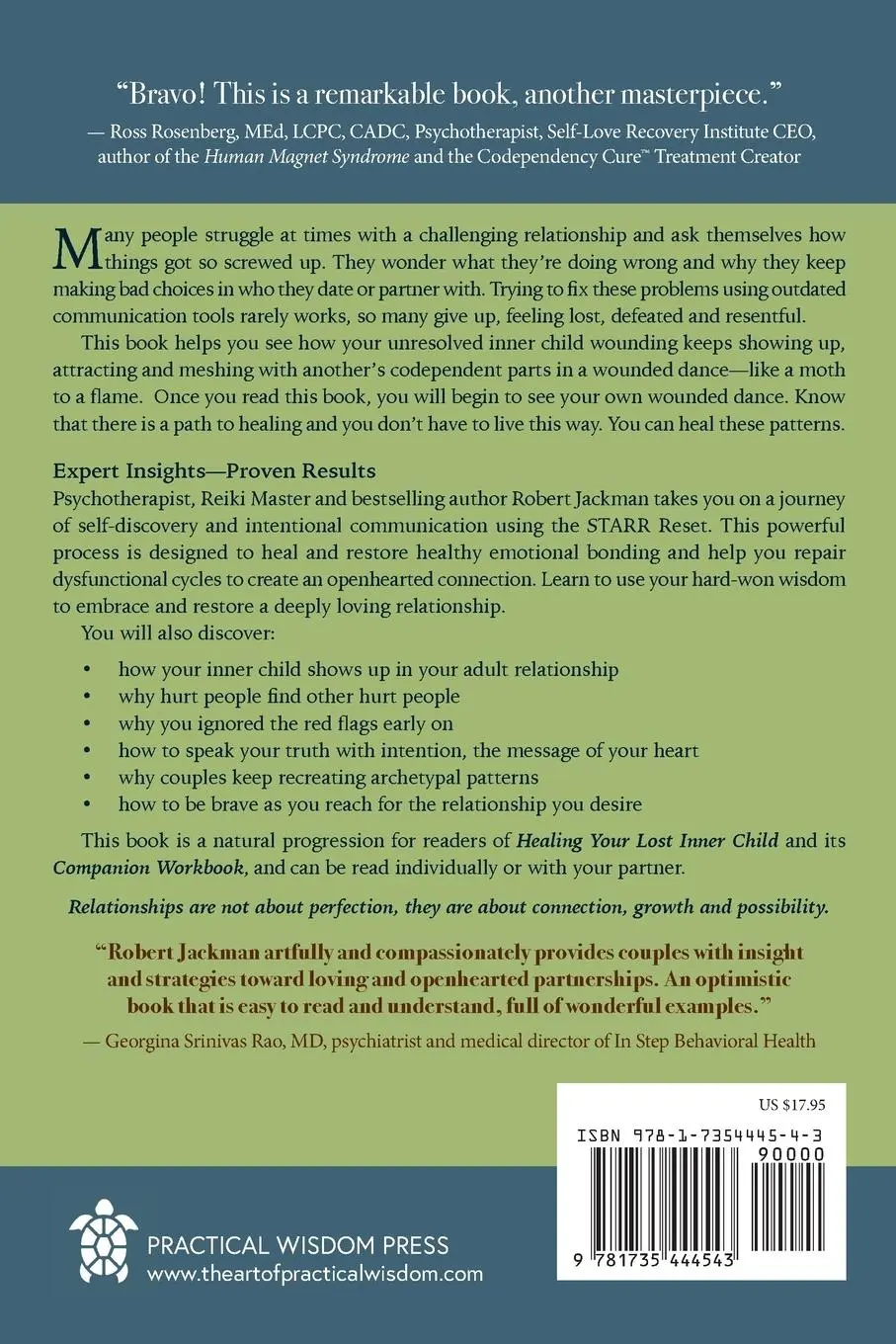 Rückseite: 9781735444543 | Healing Your Wounded Relationship | Robert Jackman | Taschenbuch