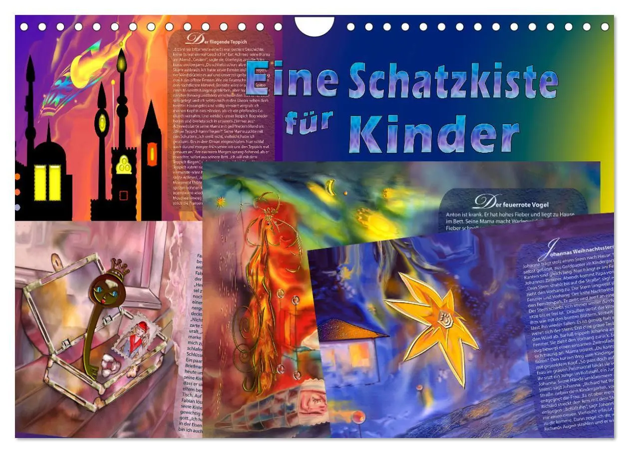 Cover: 9783457364543 | Eine Schatzkiste für Kinder (Wandkalender 2026 DIN A4 quer),...