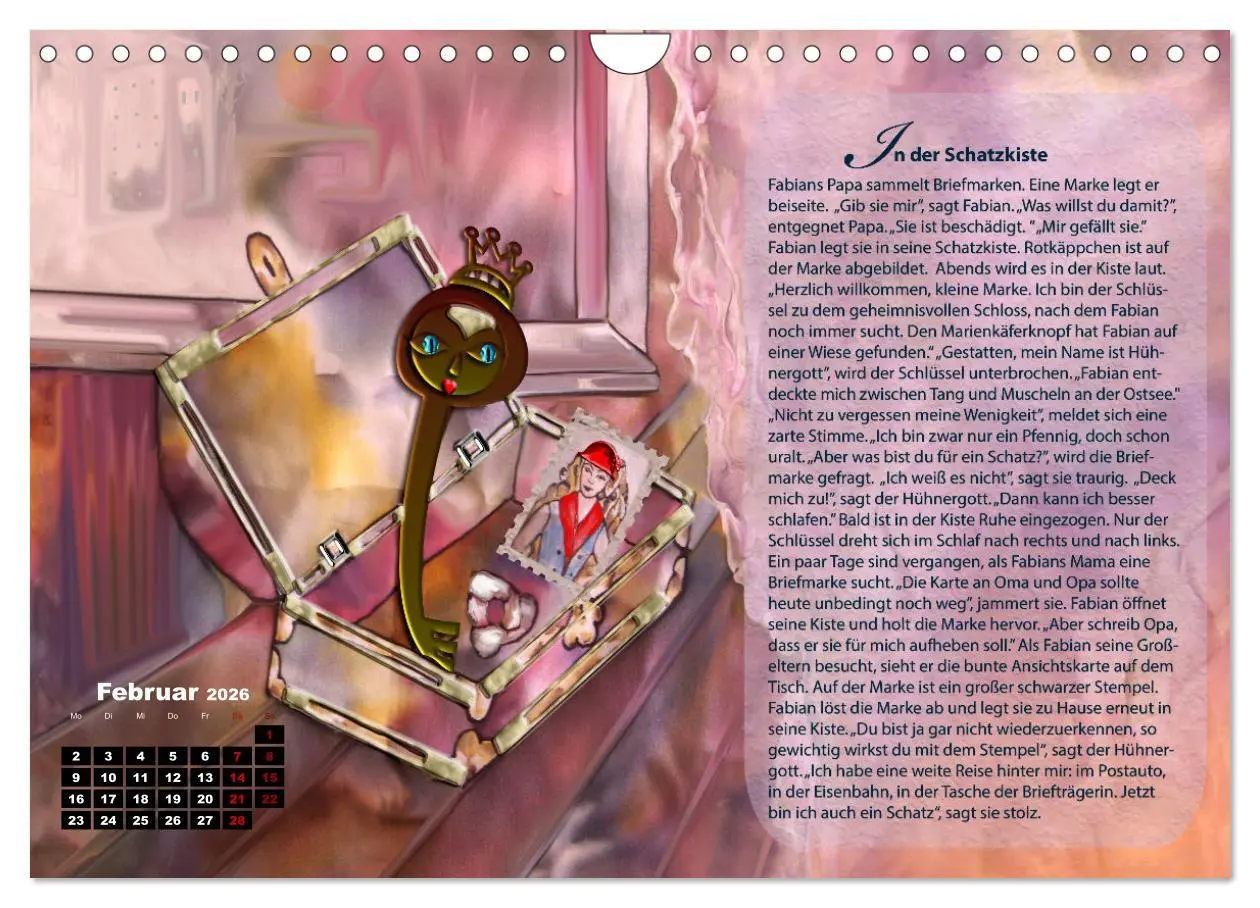 Bild: 9783457364543 | Eine Schatzkiste für Kinder (Wandkalender 2026 DIN A4 quer),...