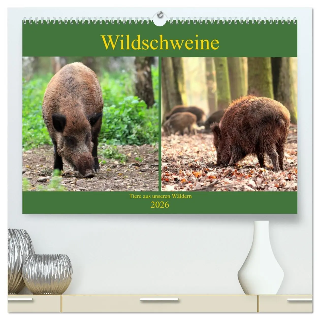 Cover: 9783457744543 | Wildschweine - Tiere aus unseren Wäldern (hochwertiger Premium...