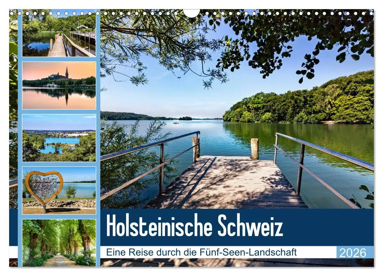 Cover: 9783457814543 | Holsteinische Schweiz - Fünf-Seen-Landschaft (Wandkalender 2026 DIN...