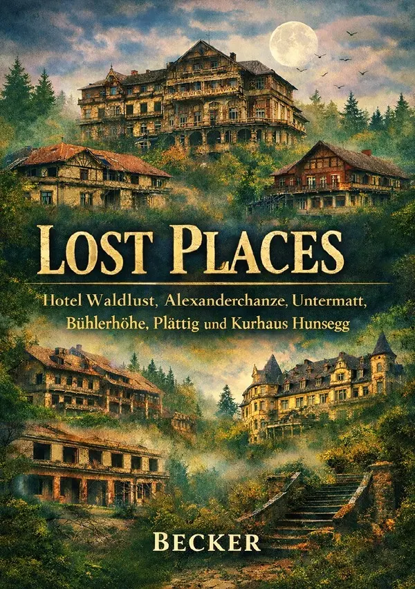 Cover: 9783565344543 | Lost Places I Hotel Waldlust, Alexanderchanze, Untermatt,...
