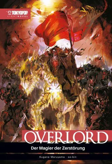 Cover: 9783759314543 | Overlord Light Novel 09 | Der Magier der Zerstörung | Maruyama (u. a.)