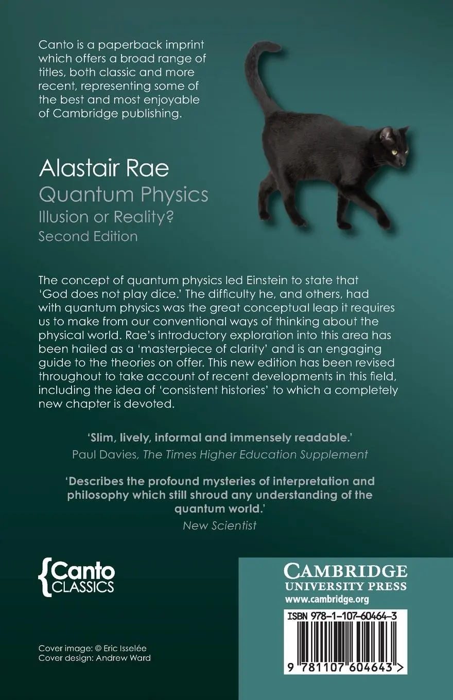 Rückseite: 9781107604643 | Quantum Physics (Canto Classics) | Alastair Rae | Taschenbuch | 2012