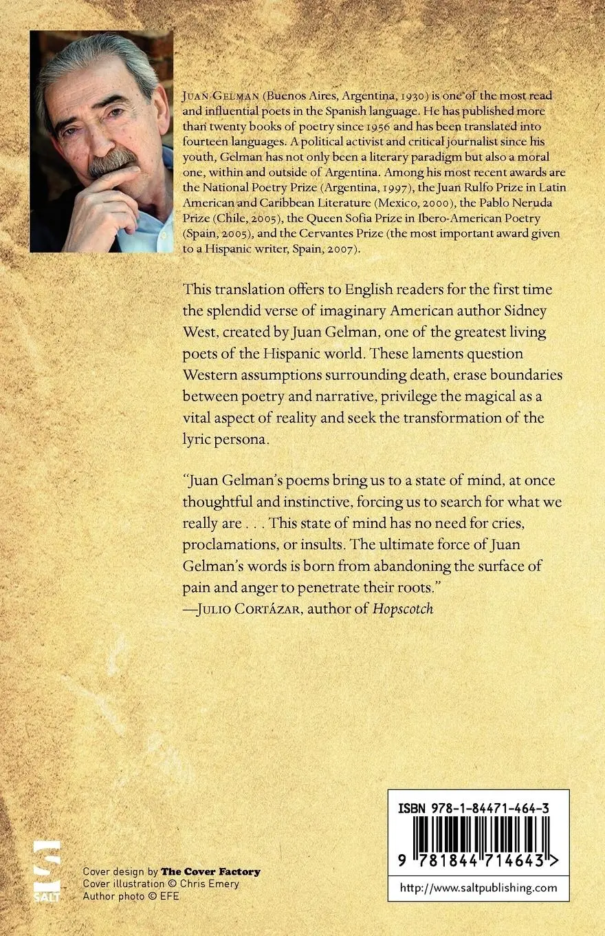Rückseite: 9781844714643 | The Poems of Sidney West | Juan Gelman | Taschenbuch | Englisch | 2009