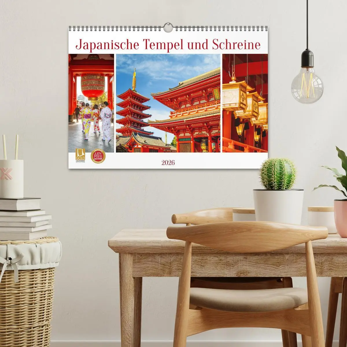 Bild: 9783457284643 | Japanische Tempel und Schreine (Wandkalender 2026 DIN A3 quer),...