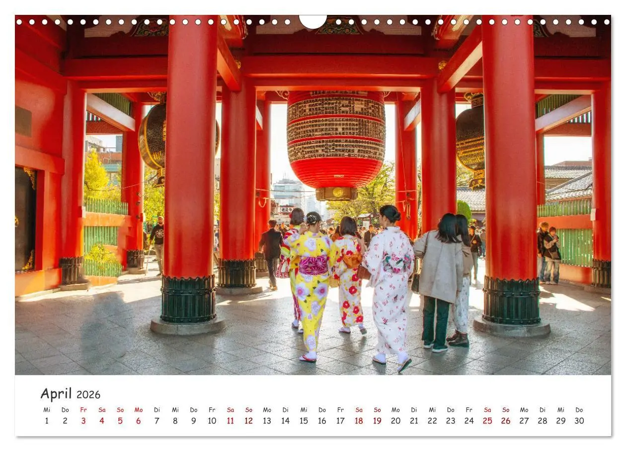 Bild: 9783457284643 | Japanische Tempel und Schreine (Wandkalender 2026 DIN A3 quer),...