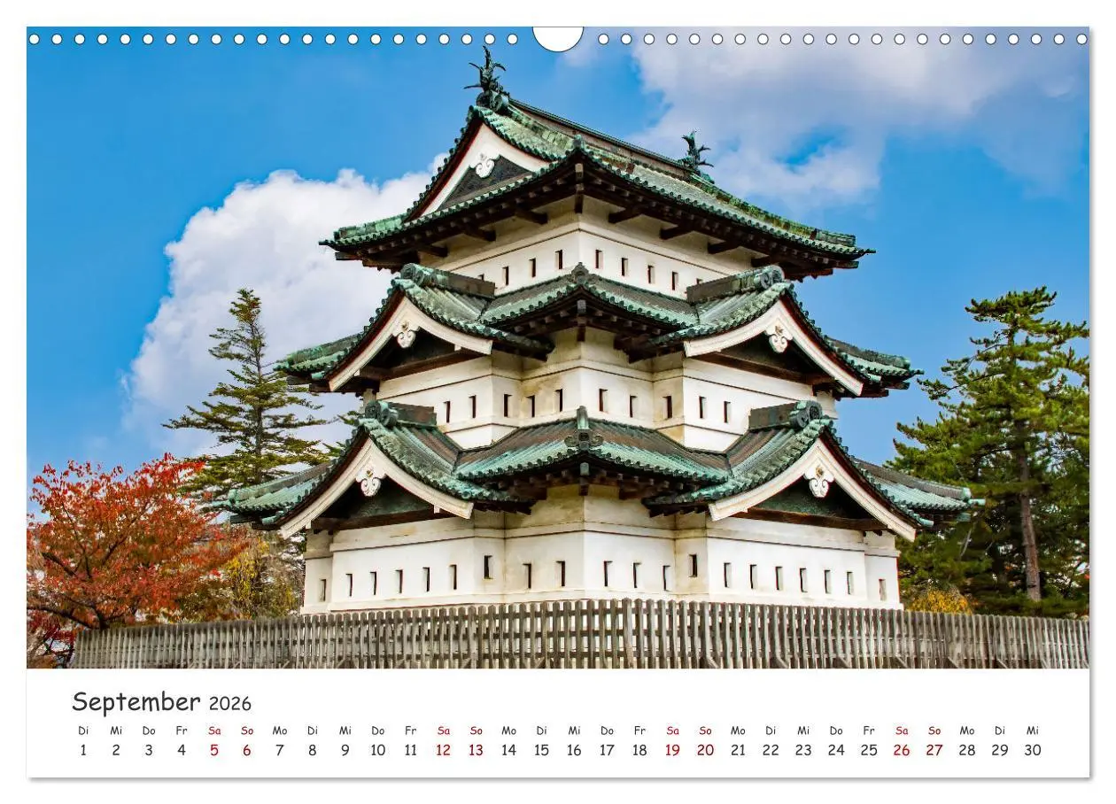 Bild: 9783457284643 | Japanische Tempel und Schreine (Wandkalender 2026 DIN A3 quer),...