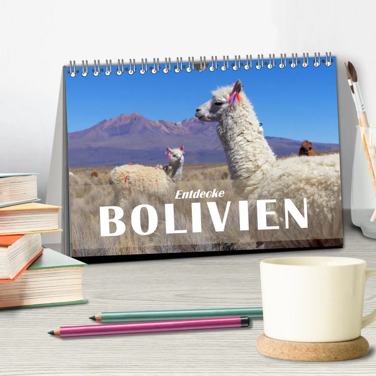 Bild: 9783457354643 | Entdecke Bolivien (Tischkalender 2026 DIN A5 quer), CALVENDO...