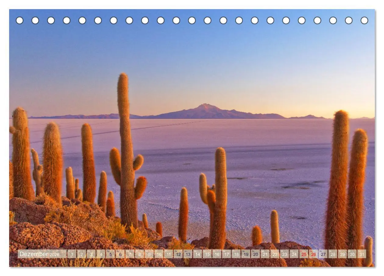 Bild: 9783457354643 | Entdecke Bolivien (Tischkalender 2026 DIN A5 quer), CALVENDO...