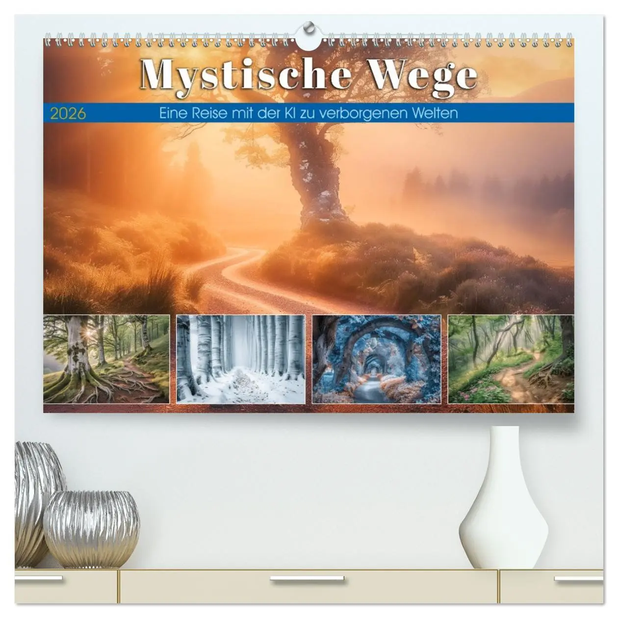 Cover: 9783457424643 | Mystische Wege (hochwertiger Premium Wandkalender 2026 DIN A2...