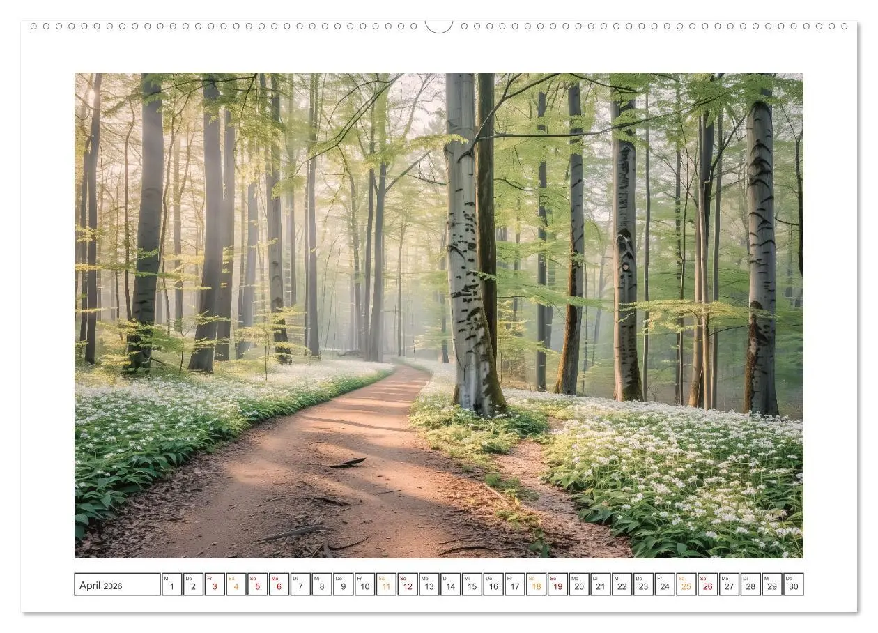 Bild: 9783457424643 | Mystische Wege (hochwertiger Premium Wandkalender 2026 DIN A2...