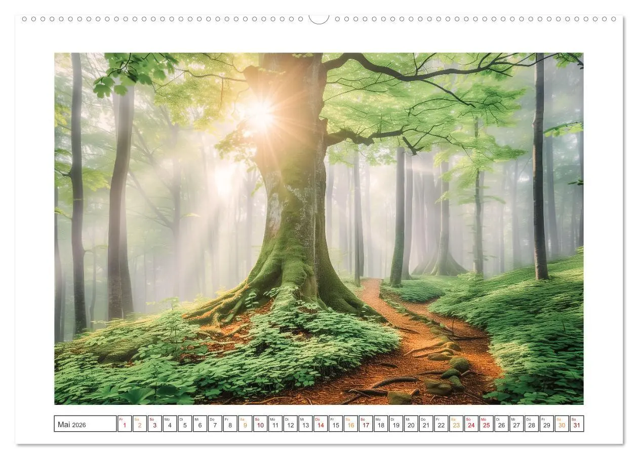 Bild: 9783457424643 | Mystische Wege (hochwertiger Premium Wandkalender 2026 DIN A2...